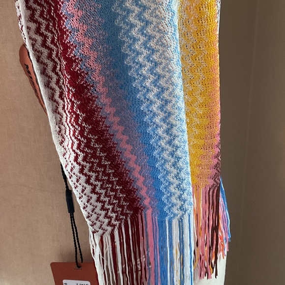 Missoni Multicolor Knit Scarf - Picture 3 of 9